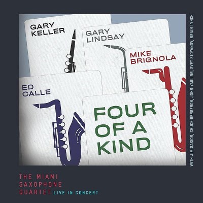 Miami Saxophone Quartet/Four Of A Kind